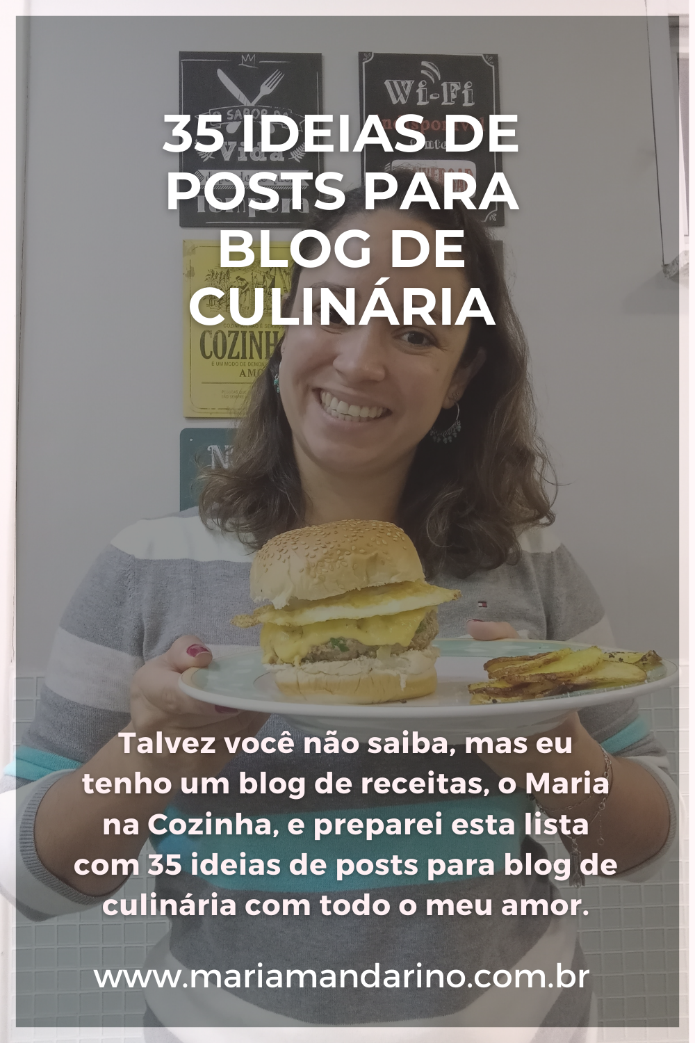 35 ideias de posts para blog de culinária - Maria Mandarino