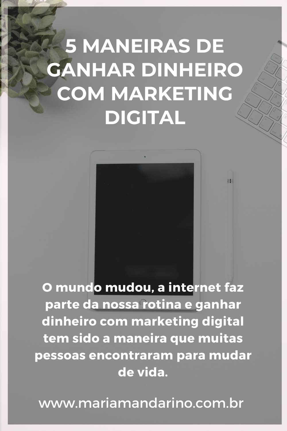 5 Maneiras De Ganhar Dinheiro Com Marketing Digital   Maria Mandarino