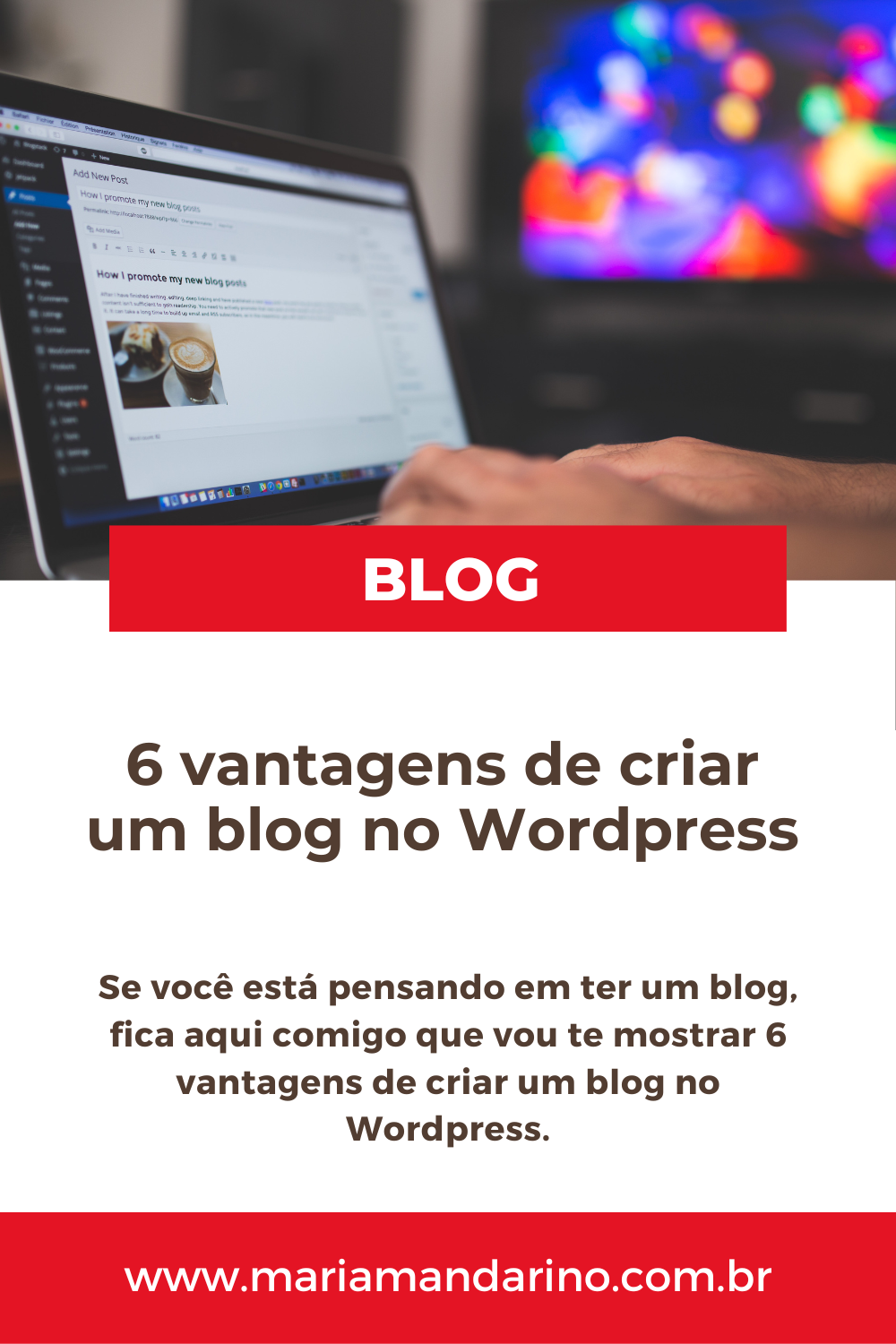 6 Vantagens De Criar Um Blog No Wordpress - Maria Mandarino